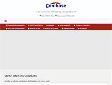 Tablet Screenshot of conibase.com.br